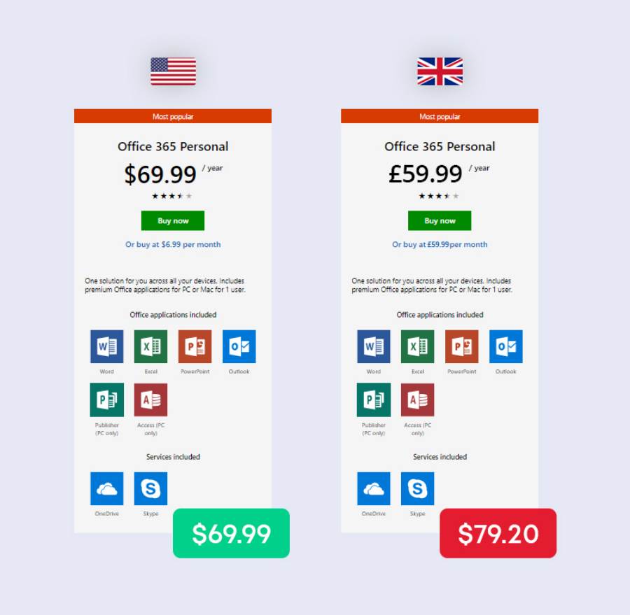 跨國購買Office 365更便宜 