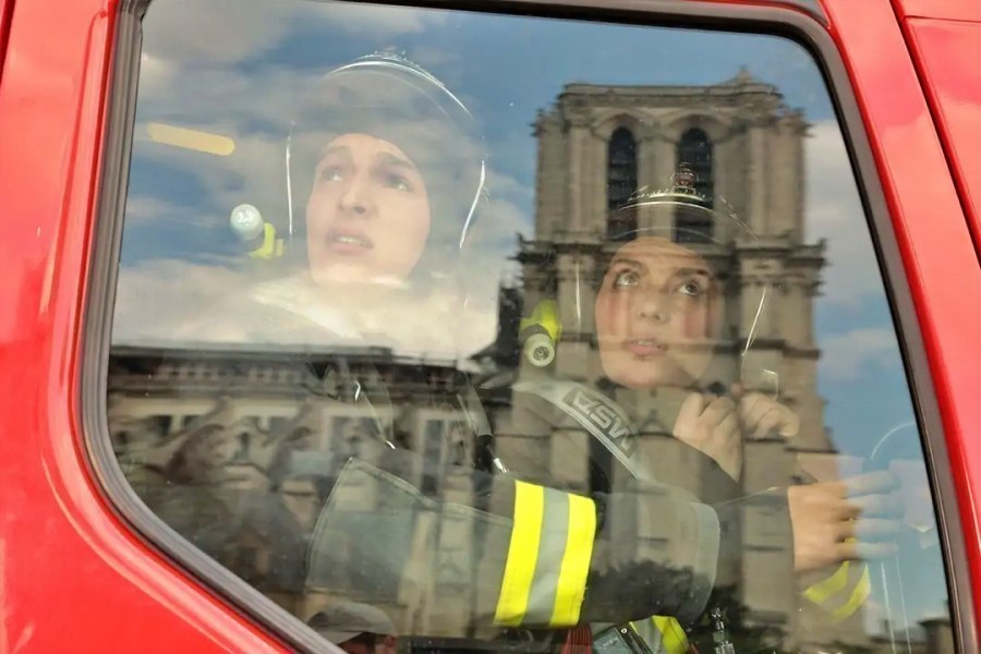 巴黎聖母院大火